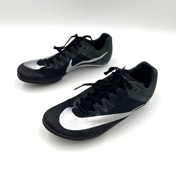 Nike Rival Sprint Track & Field Sprinting Spikes Black - Picture 10 of 10